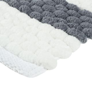 Коврик для ванной 1-ый Fixsen AMBER, mix (синий+красный+белый), 50х80см (FX-8040X)